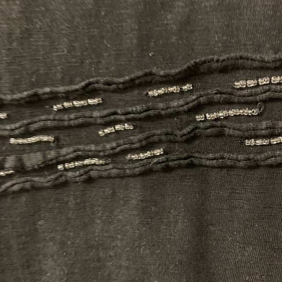 Chico"s black Zenergy long sleeve tee shirt. SZ 1. - Picture 2 of 6